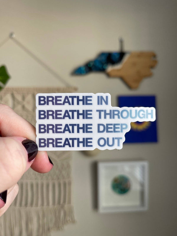 Breathe Taylor NYU Speech Sticker – Enchanted on Main