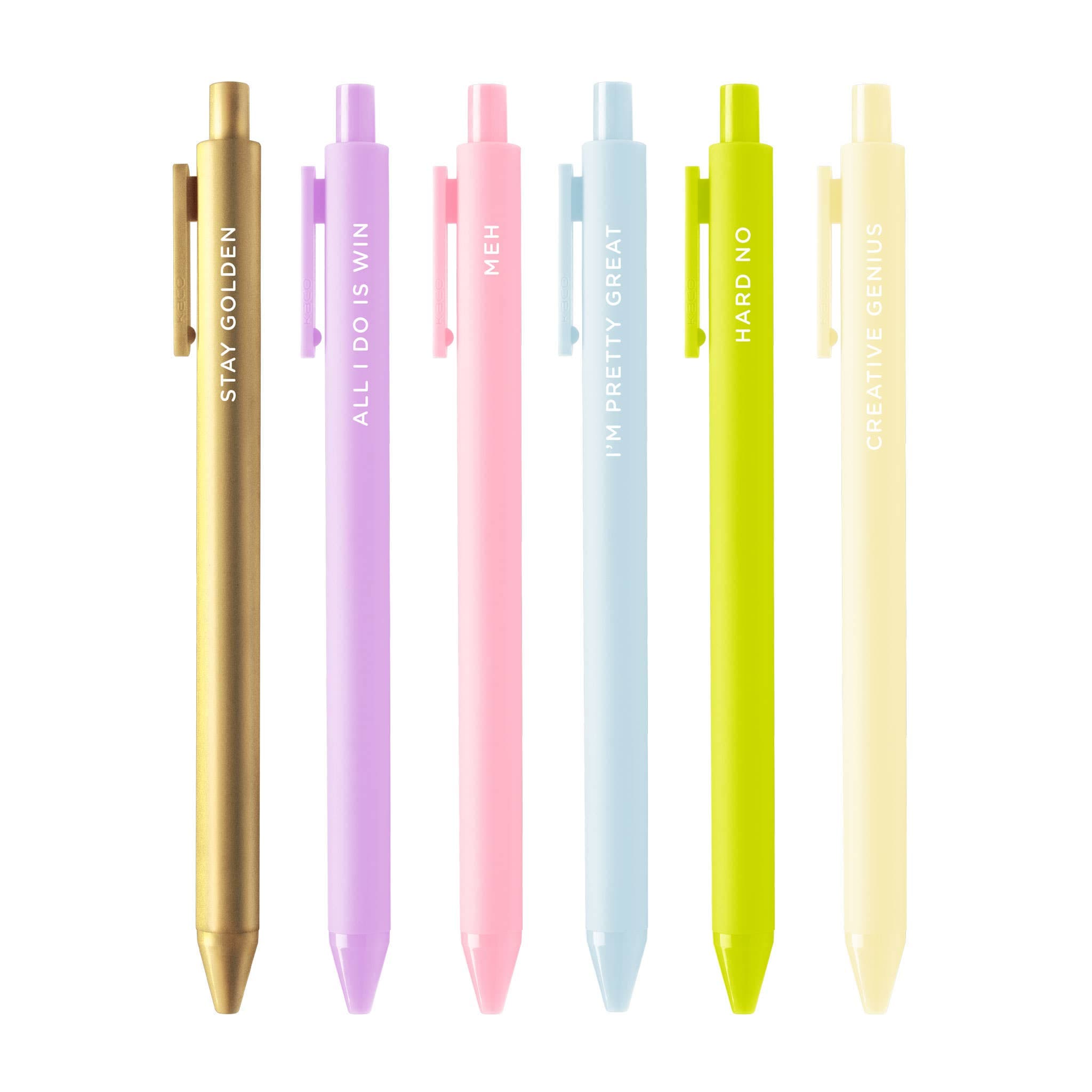 Jotter Sets 6 Pack, Jotter Pen Set, Colorful Pen Set 